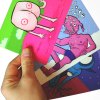 Saucy postcards (set of three)